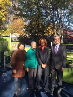 Mattison Park with Nadine